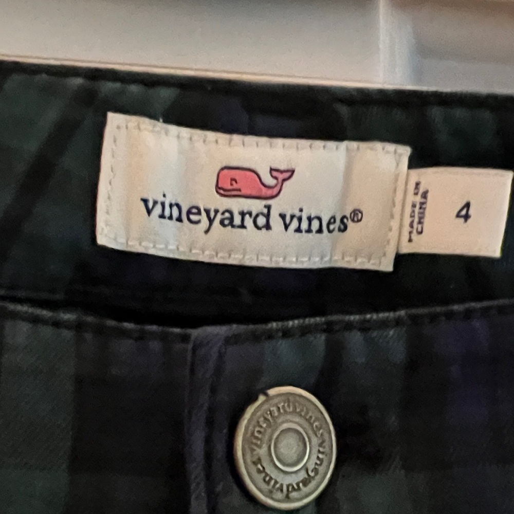 Vineyard Vines Black Watch Plaid Jeans